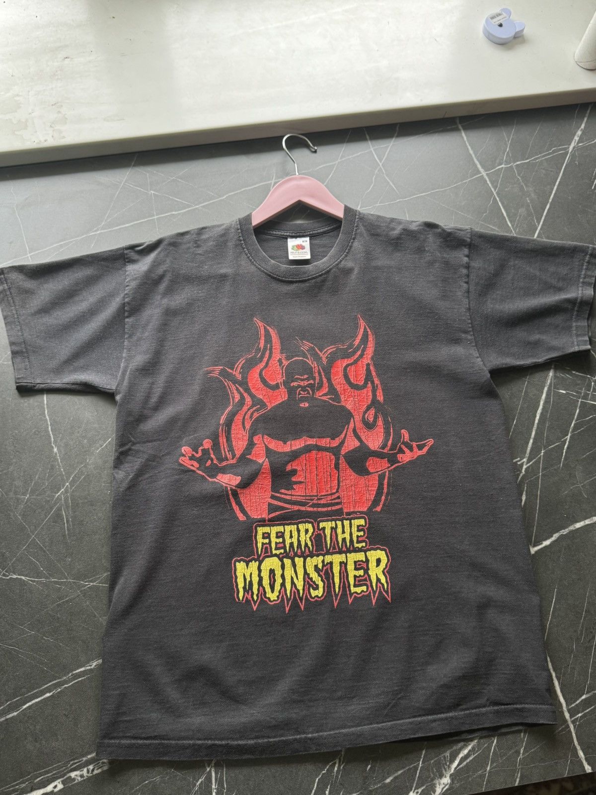 WWE Vintage 2001 WWE Kane Fear The Monster T Shirt Size US M / EU 48-50 / 2 - 1 Thumbnail