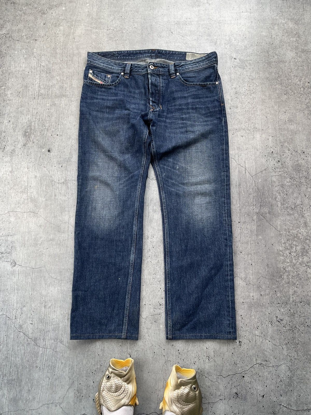 Diesel × Vintage CRAZY FLARED DIESEL JEANS If Six Was Nine japanese style Size US 36 / EU 52 - 6 Thumbnail