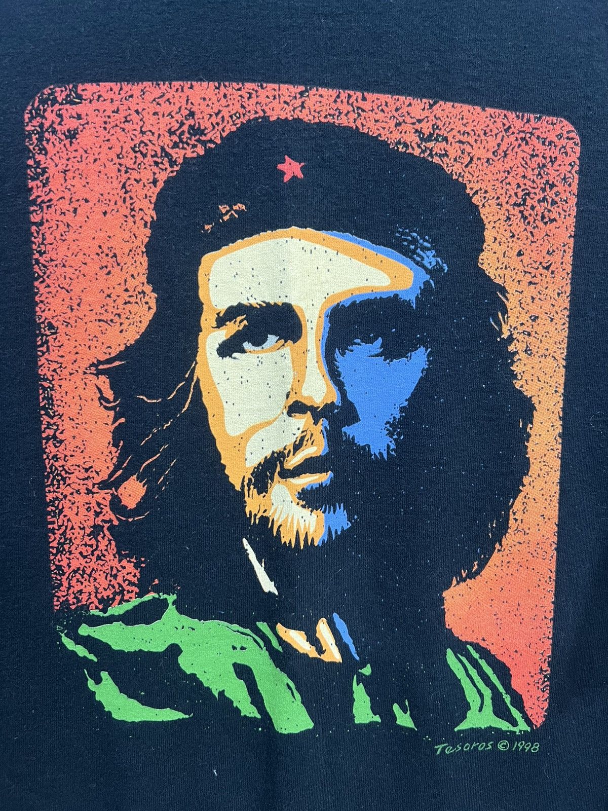 Vintage RARE Vintage 1998 Che Guevara Art Print Revolution XL Size US XL / EU 56 / 4 - 6 Thumbnail