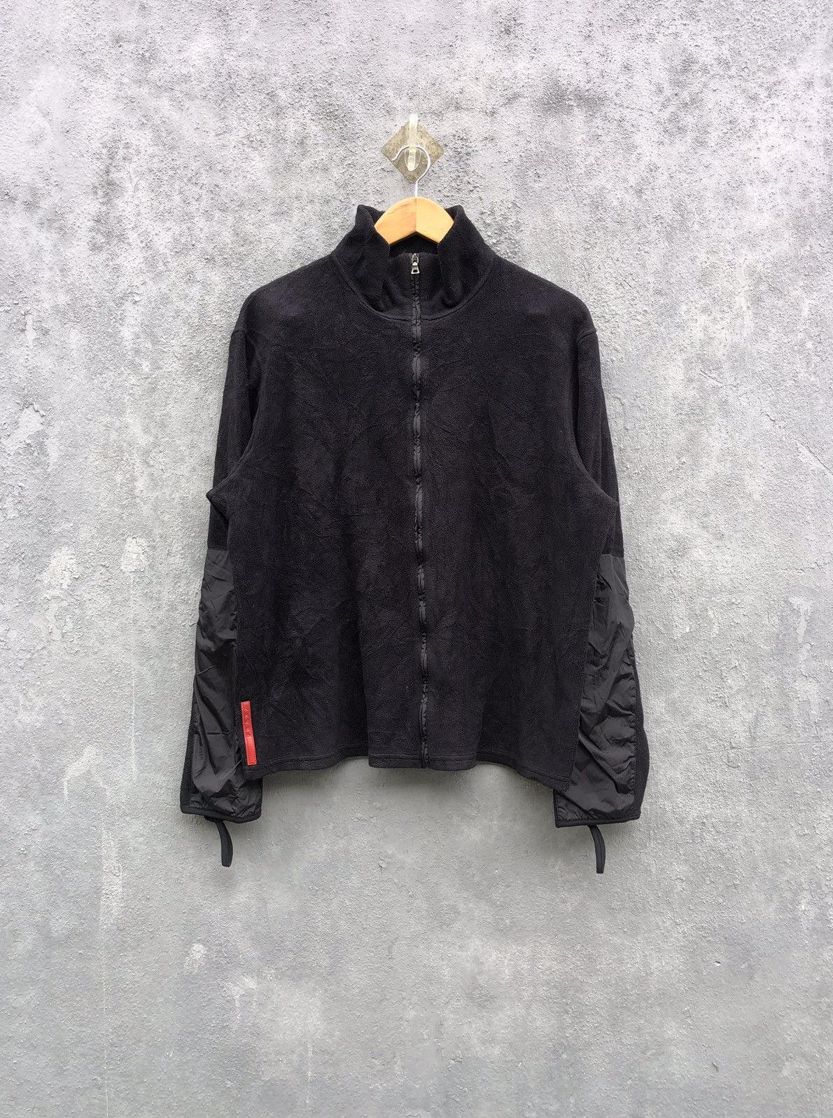 Prada Prada Jacket Fleece Nylon Red Tab Coat Windbreaker 90’s Size US M / EU 48-50 / 2 - 1 Thumbnail