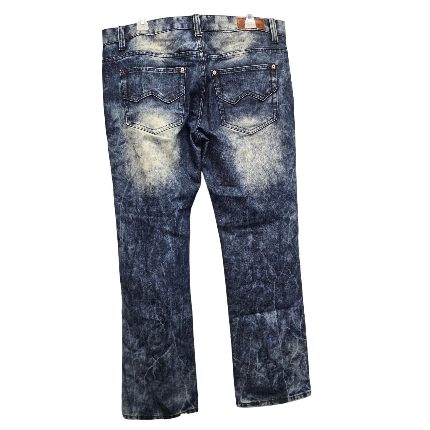Winchester Winchester Mens 36 Factory Distressed Bleached Lined Jeans Size US 36 / EU 52 - 3 Thumbnail