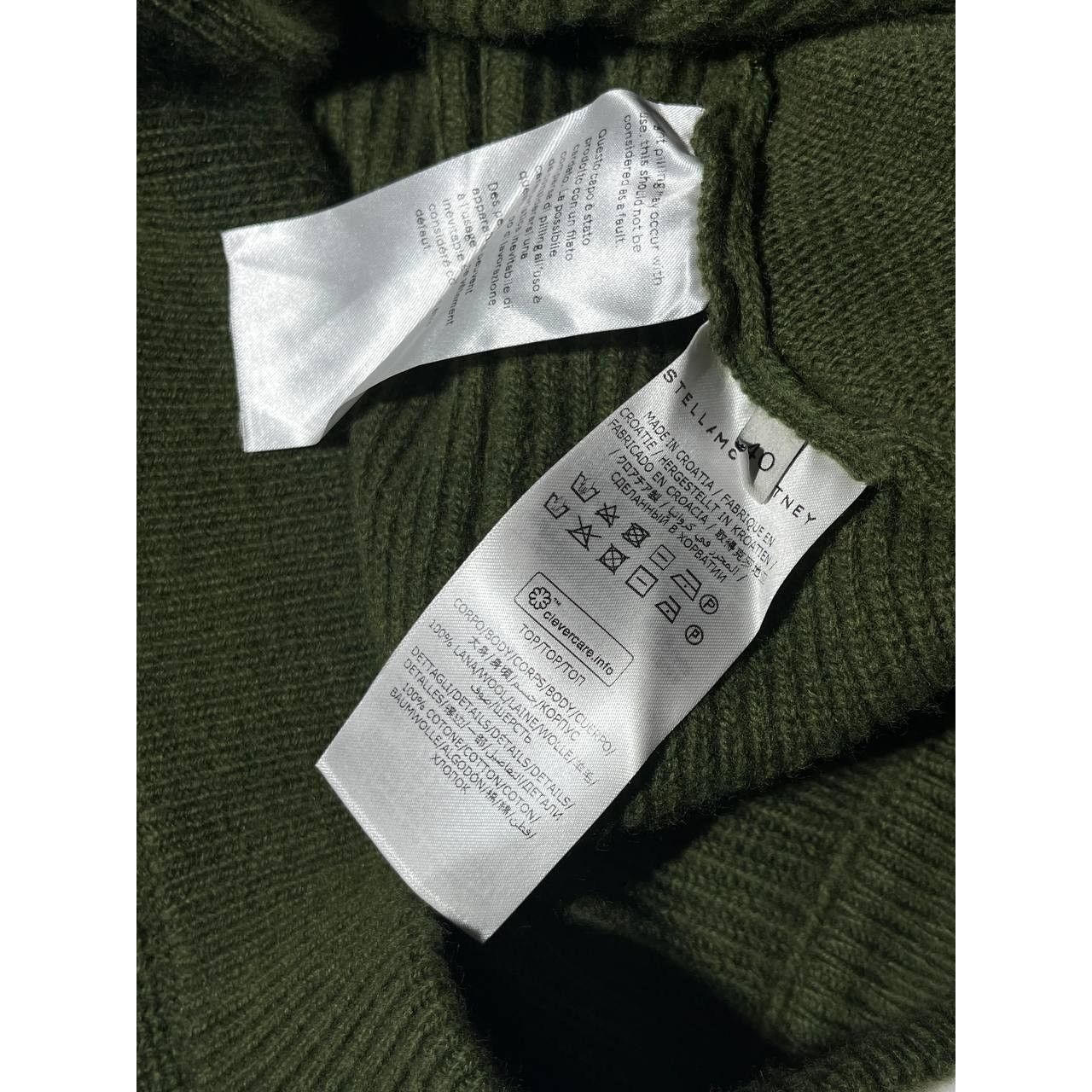 Stella McCartney Stella McCartney Runway Hooded Wool Sweater – FW2019 Size US M / EU 48-50 / 2 - 9 Thumbnail