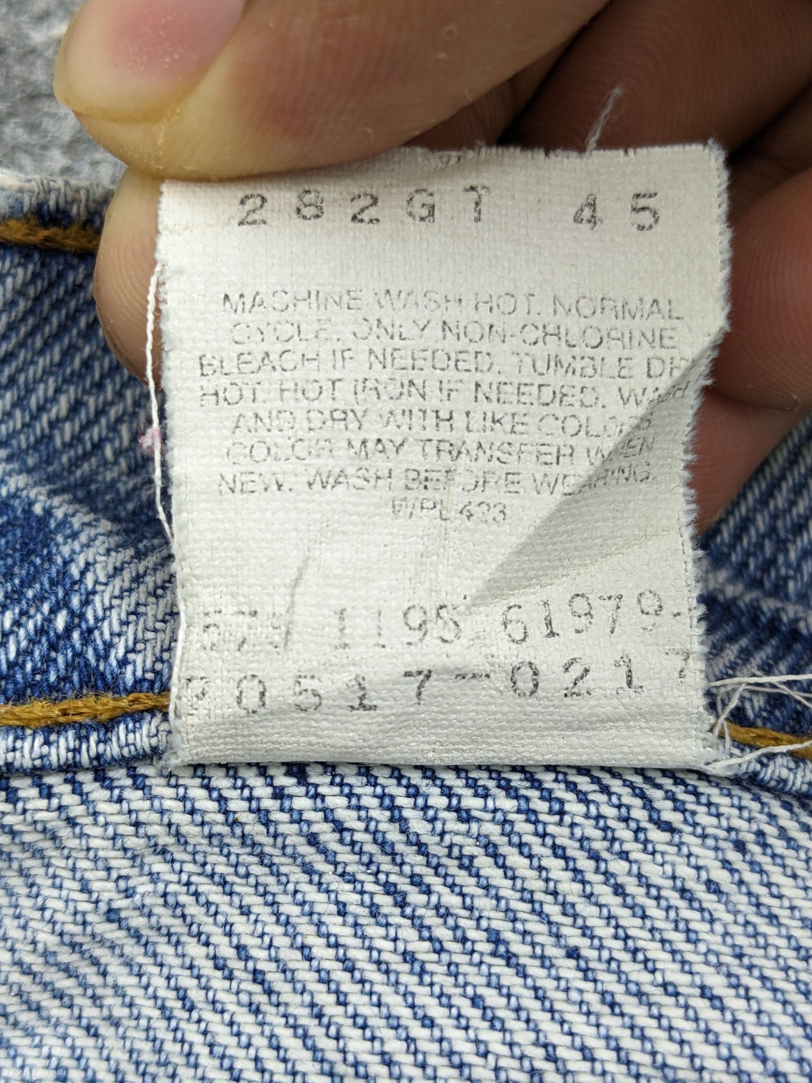 Levi's Vintage 90s Levis 517 Altered Bootcut Jeans DJ0024Z Size US 35 - 7 Thumbnail