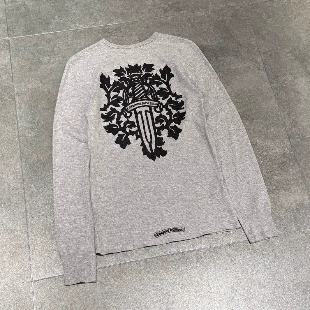 Chrome Hearts chrome hearts gray long sleeve shirt Size US M / EU 48-50 / 2 - 2 Thumbnail