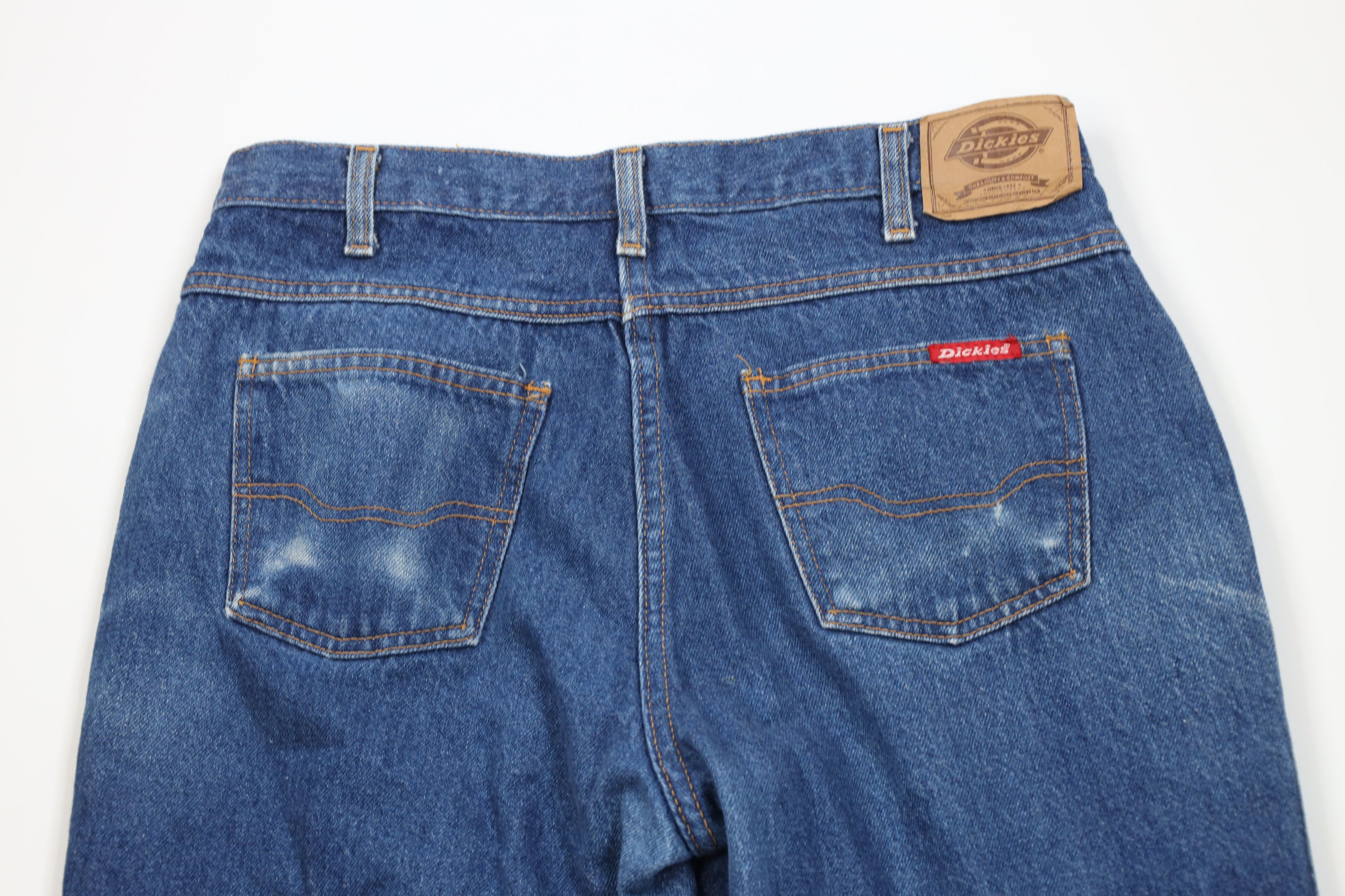 Dickies Vintage 90s Dickies Spell Out Straight Leg Denim Jeans Size US 32 / EU 48 - 8 Thumbnail