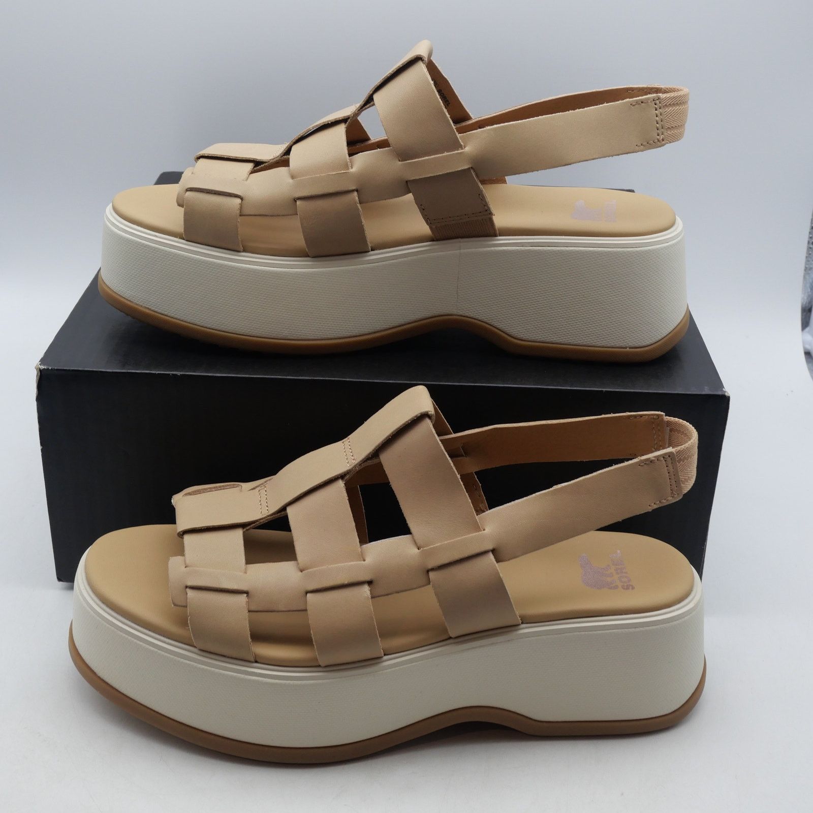 SOREL NEW Sorel Women's 9.5 Dayspring Slingback Sandals Tan Size US 9.5 / IT 39.5 - 3 Thumbnail