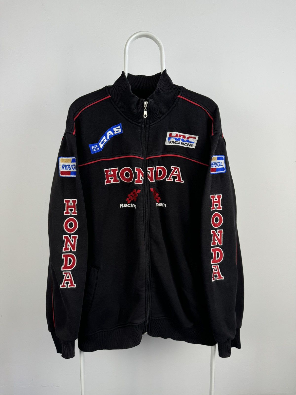 Vintage Vintage Honda Racing Big Logo Zip Size US XL / EU 56 / 4 - 1 Thumbnail