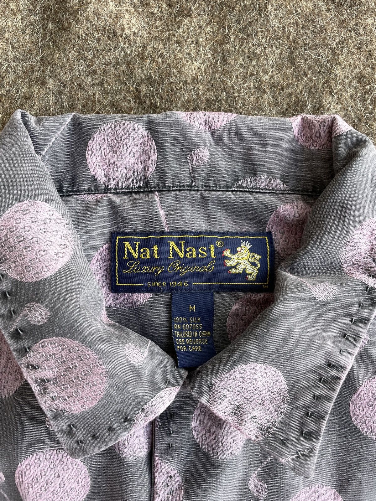 Nat Nast Nat Nast Silk Shirt Size US M / EU 48-50 / 2 - 7 Thumbnail