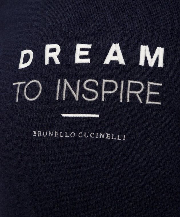 Brunello Cucinelli BRUNELLO CUCINELLI navy cashmere turtleneck sweater Size US M / EU 48-50 / 2 - 4 Thumbnail