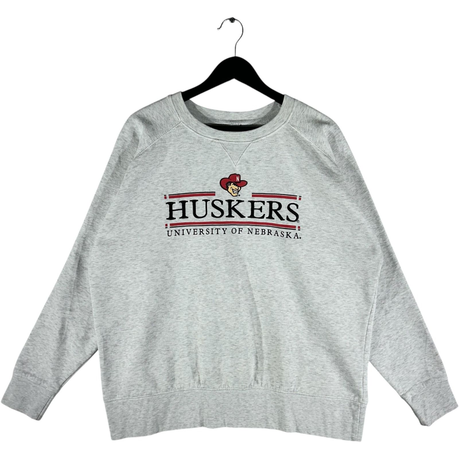 Vintage Vintage University Of Nebraska Huskers Spellout Crewneck XXL Size US XXL / EU 58 / 5 - 1 Thumbnail