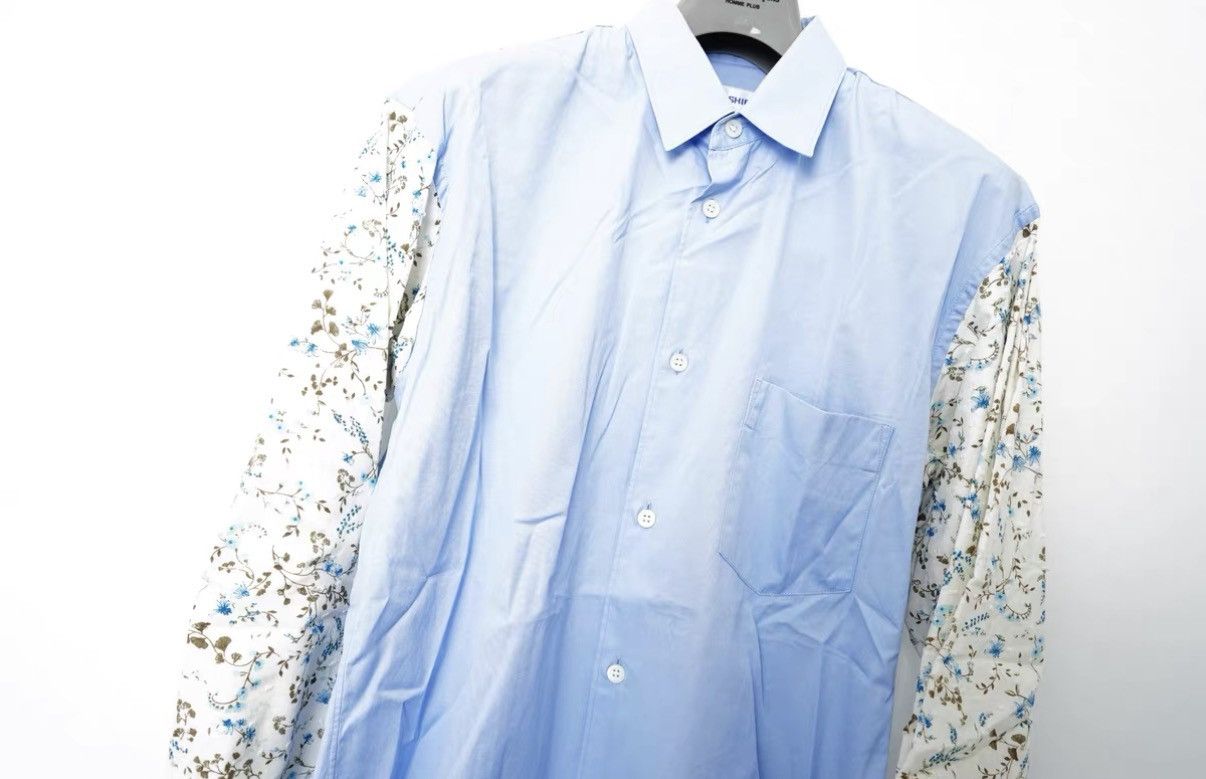 Comme des Garcons Comme des Garçons Embroidered Panel Sleeve Shirt Size US S / EU 44-46 / 1 - 3 Thumbnail