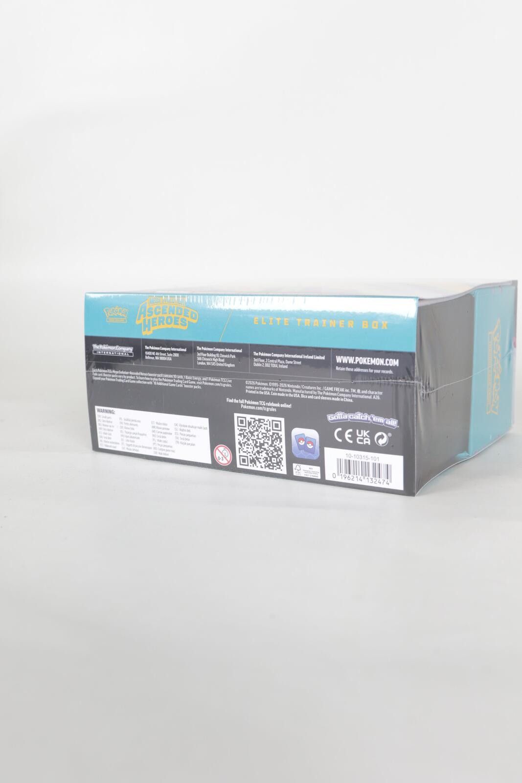 Pokemon 2026' Pokemon Ascended Heroes ETB Booster Box Size ONE SIZE - 4 Thumbnail