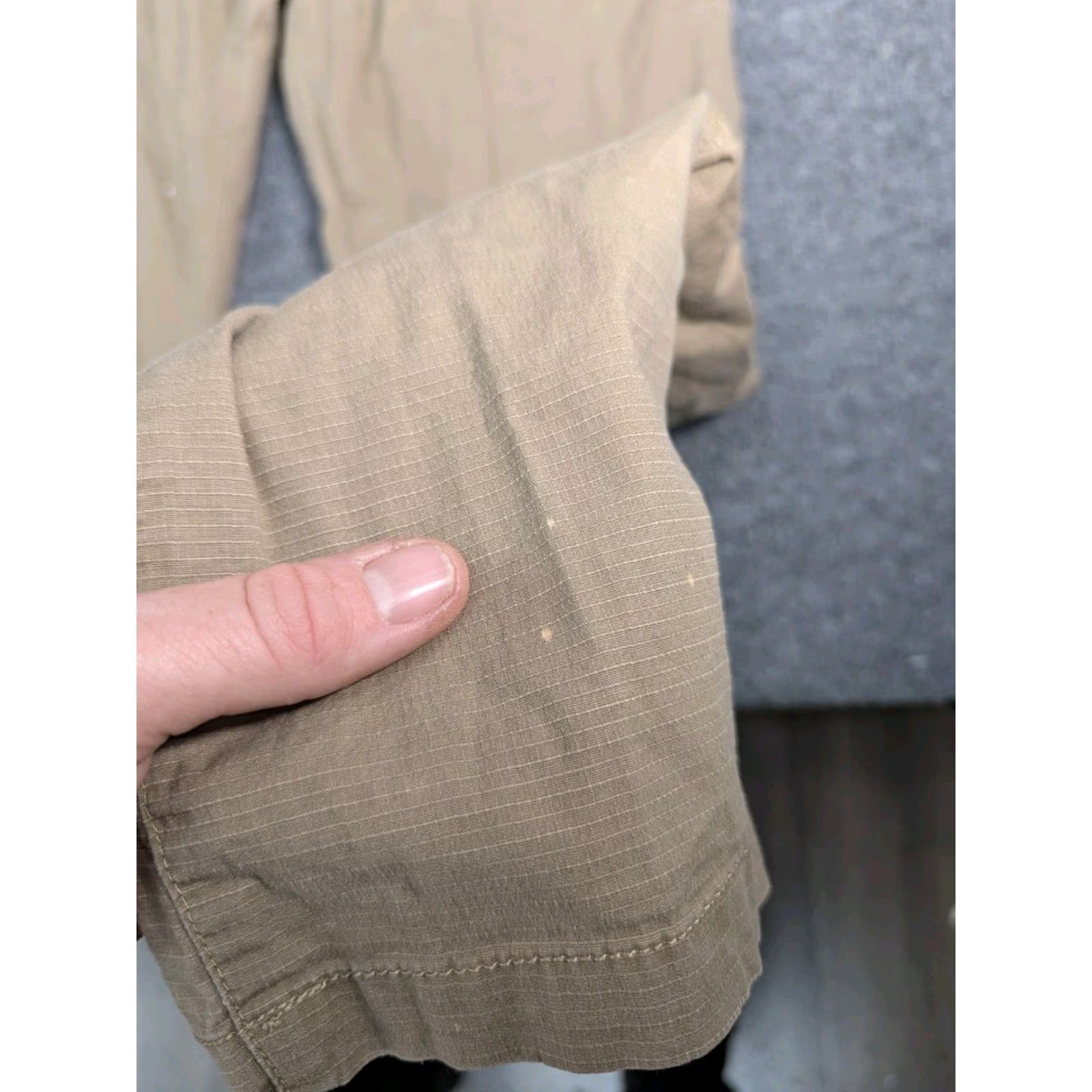 Roark Roark Pants Mens 32 Campover Ripstop Cargo Belted Outdoor Hiking Brown Slim Straight Size US 32 / EU 48 - 2 Thumbnail