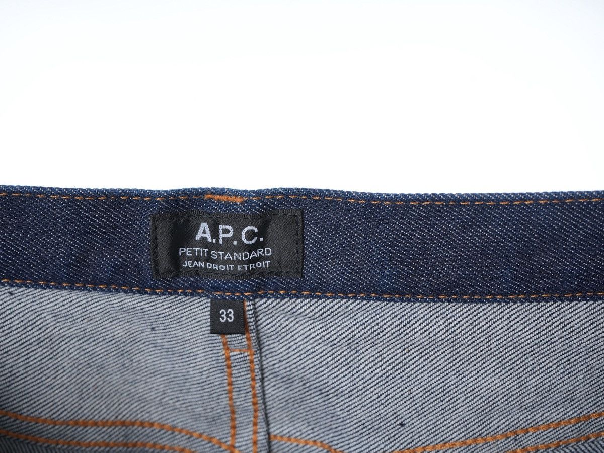 A.P.C. Apc A.P.C. Petit Standard Indigo Jeans Denim w33 Size US 33 - 6 Thumbnail