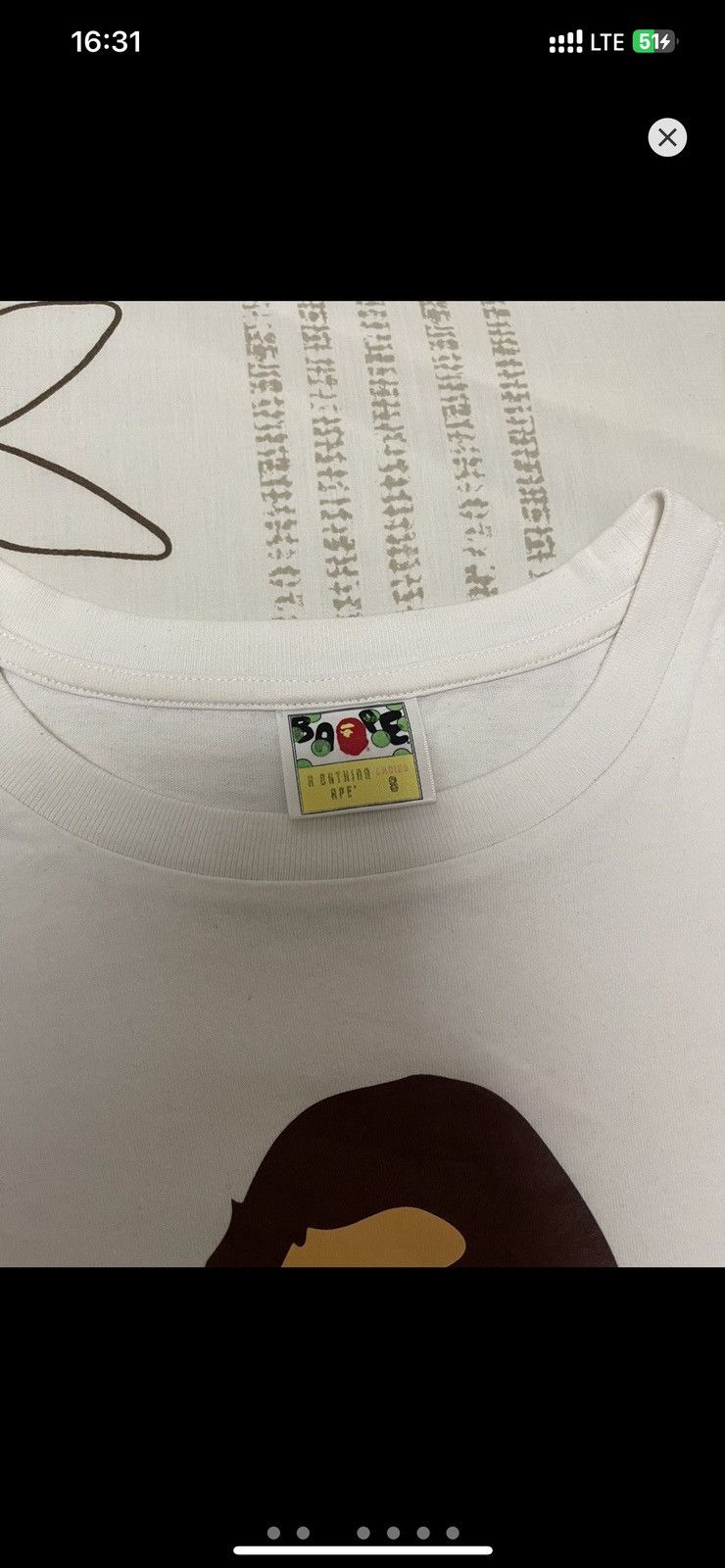 Bape Bape OG Classic Ape Head Logo Tee Size US S / EU 44-46 / 1 - 3 Thumbnail