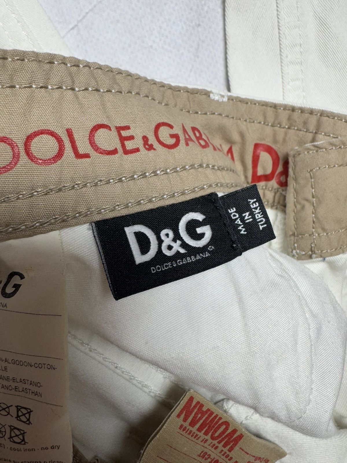 Dolce & Gabbana × Vintage Dolce & Gabbana Pants Vintage Size 28" / US 6 / IT 42 - 7 Thumbnail