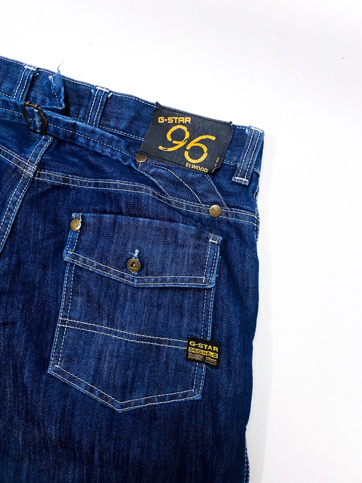G-Star Vintage G-Star Raw 96 Y2K Denim Jeans Size US 36 / EU 52 - 4 Thumbnail