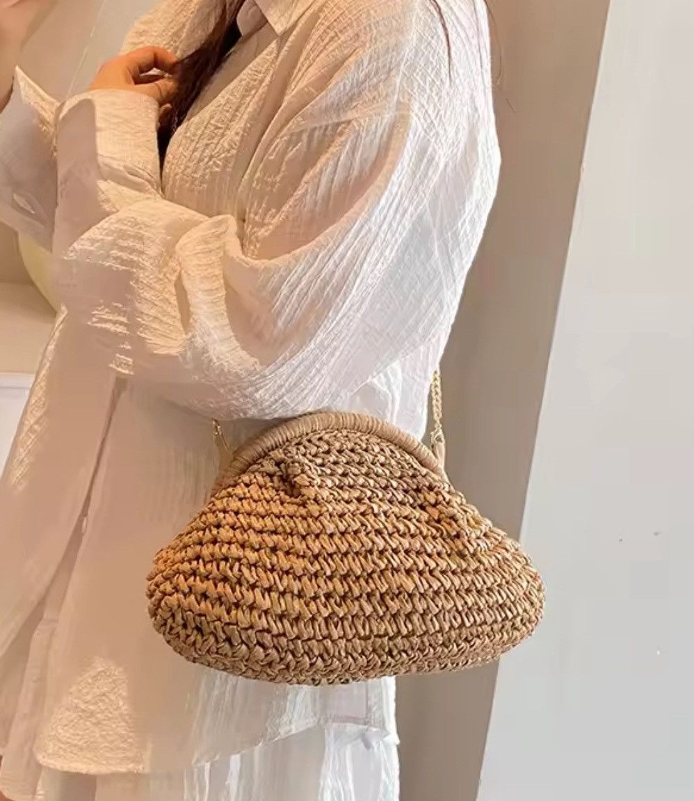 Japanese Brand × Vintage Summer Weaving Crossbody Bag Size ONE SIZE - 2 Thumbnail