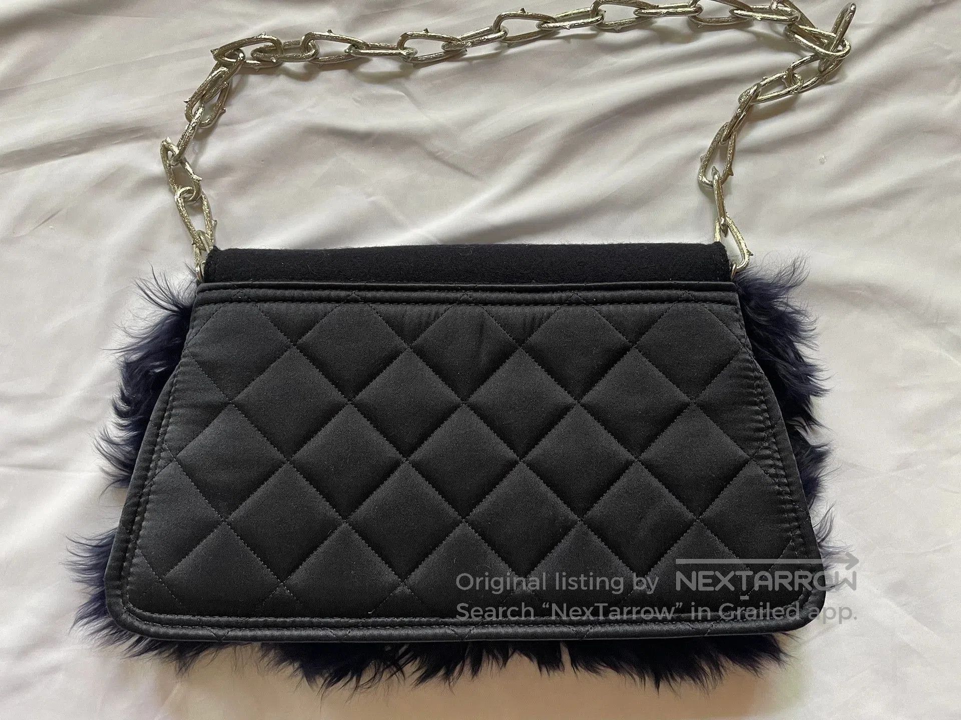 Undercover stylish furry chain handle shoulder bag. Size ONE SIZE - 2 Thumbnail