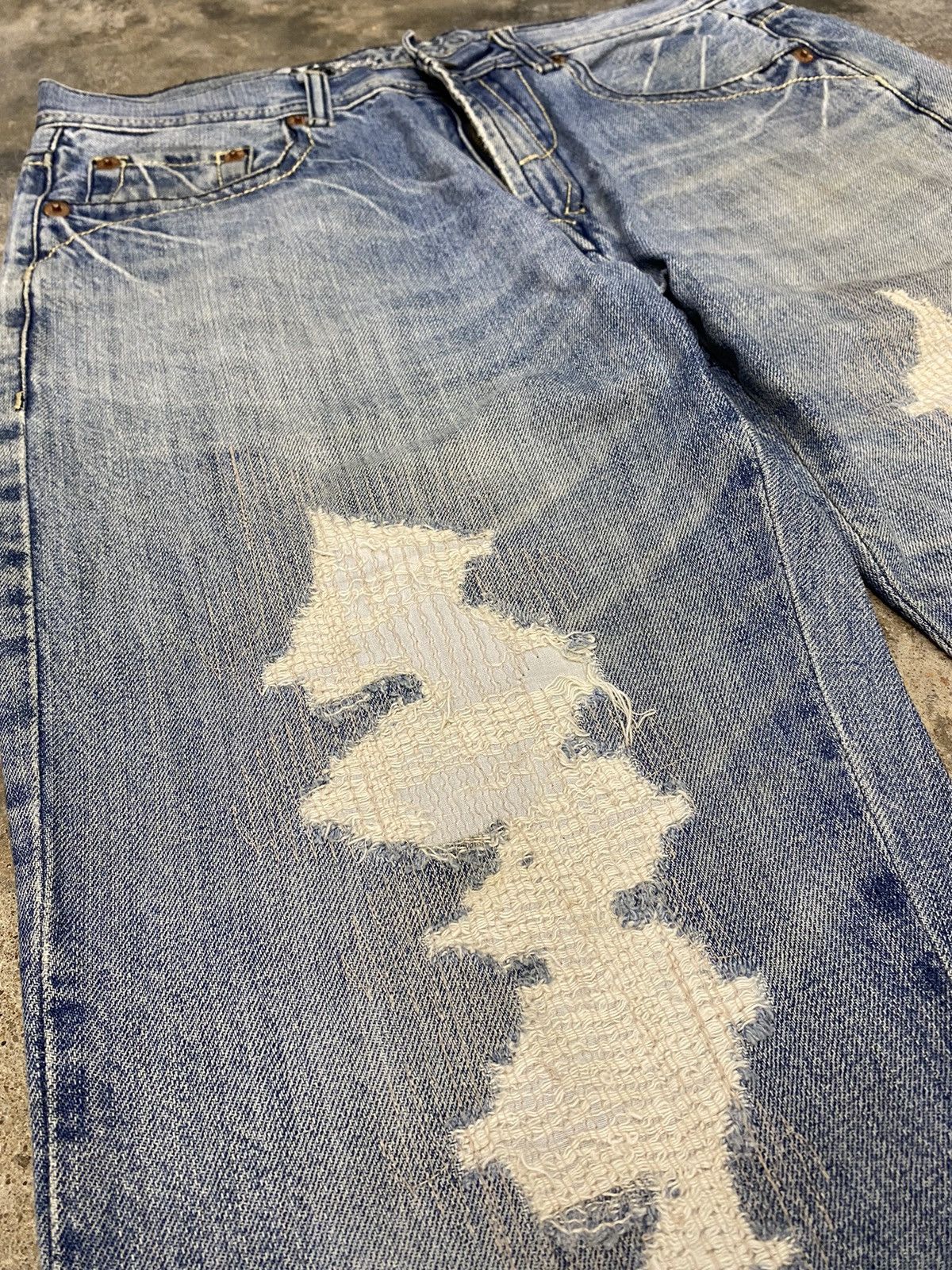 Japanese Brand × Vintage Osaka bigtrain blue jeans wash japanese brand Size US 32 / EU 48 - 3 Thumbnail