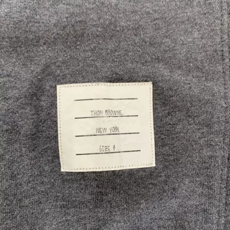 Thom Browne Thom Browne size4 Gray casual trousers Size US 29 - 6 Thumbnail