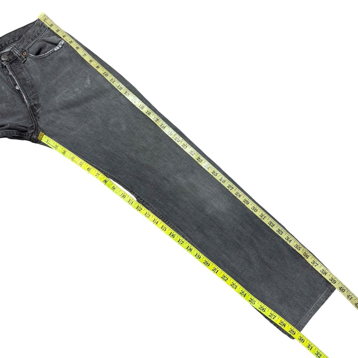 Levi's Vintage Levis 501 Charcoal Jeans Size 26" / US 2 / IT 38 - 16 Thumbnail