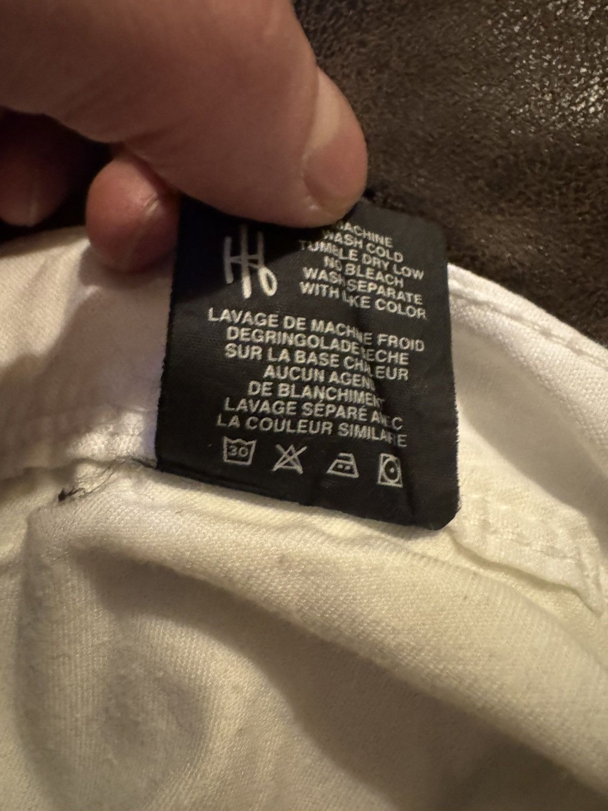Howe Howe Vintage Creative Workforce - White Straight Leg Pants Size US 31 - 6 Thumbnail