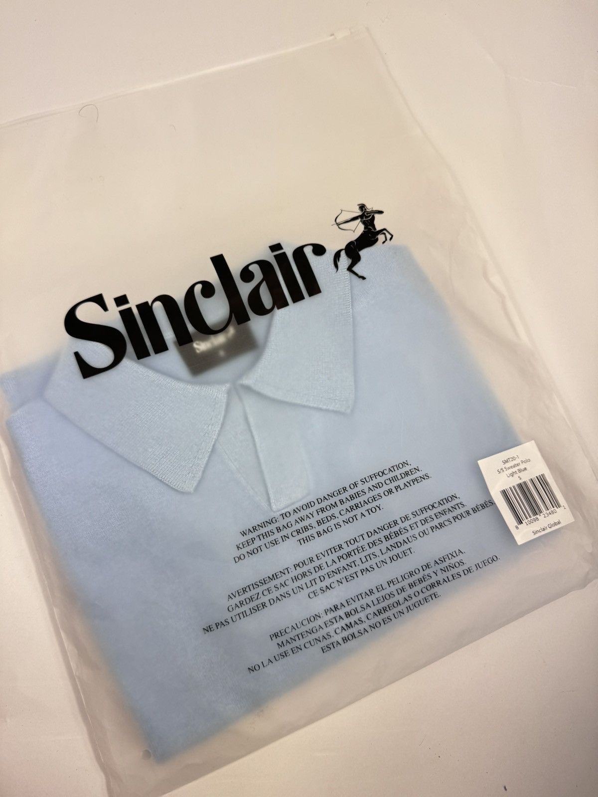 Sinclair Global LOGO PRINT SHORT SLEEVE POLO Size US S / EU 44-46 / 1 - 6 Thumbnail
