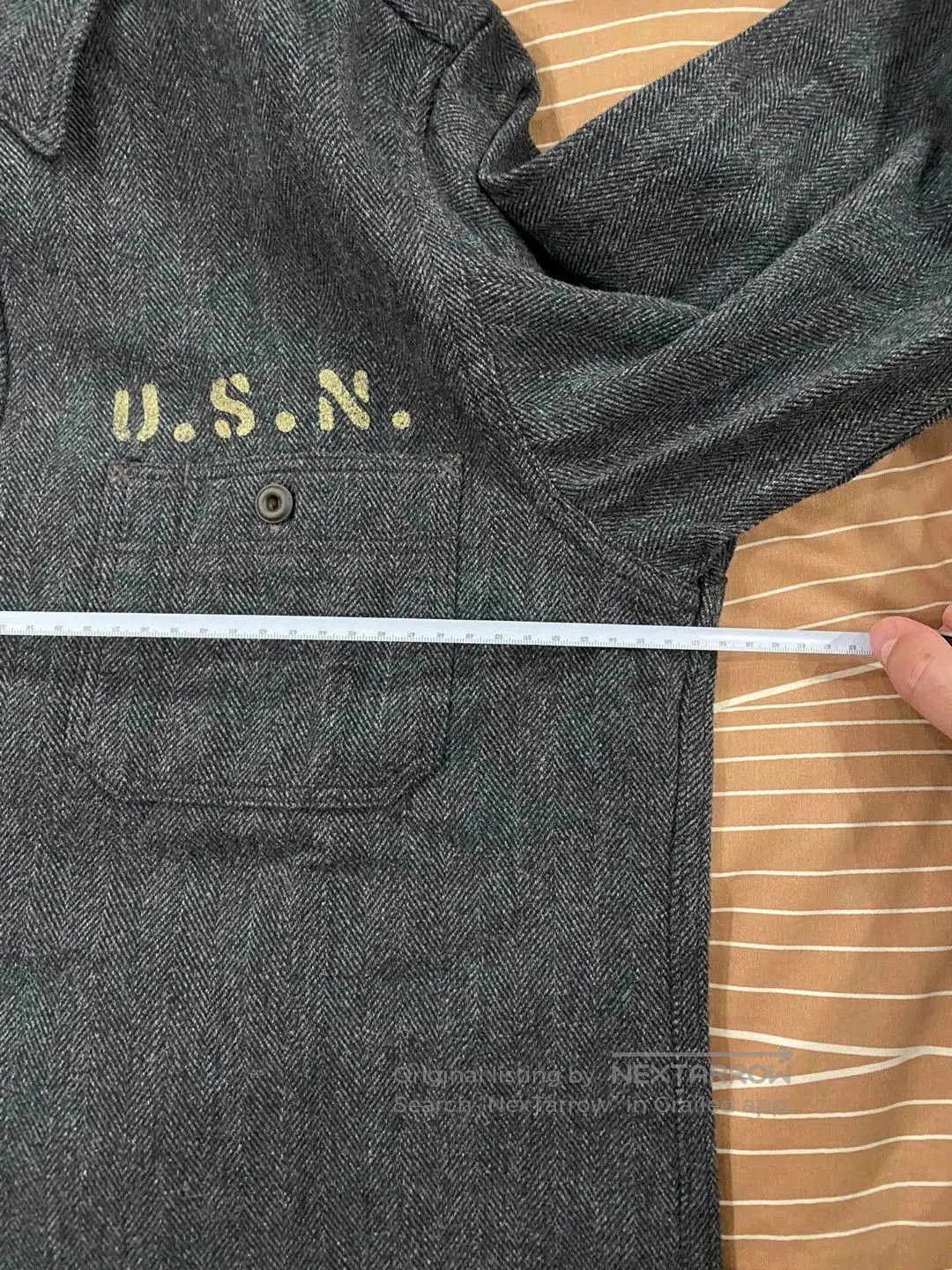 Freewheelers U.S. Navy Armory Wool Shirt. Size US M / EU 48-50 / 2 - 7 Thumbnail
