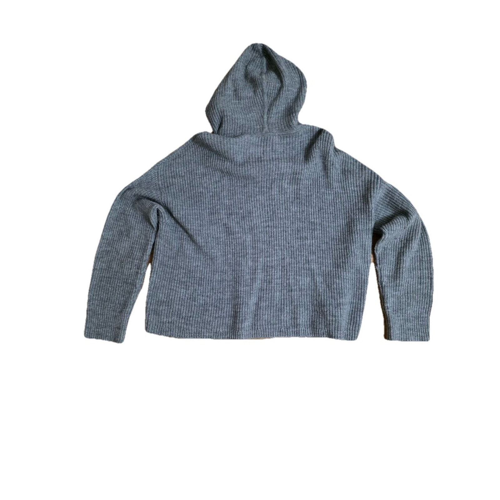 Kayden K Jenni Kayne Wool Alpaca Knit Set Gray Size M A001059 Size M / US 6-8 / IT 42-44 - 13 Thumbnail