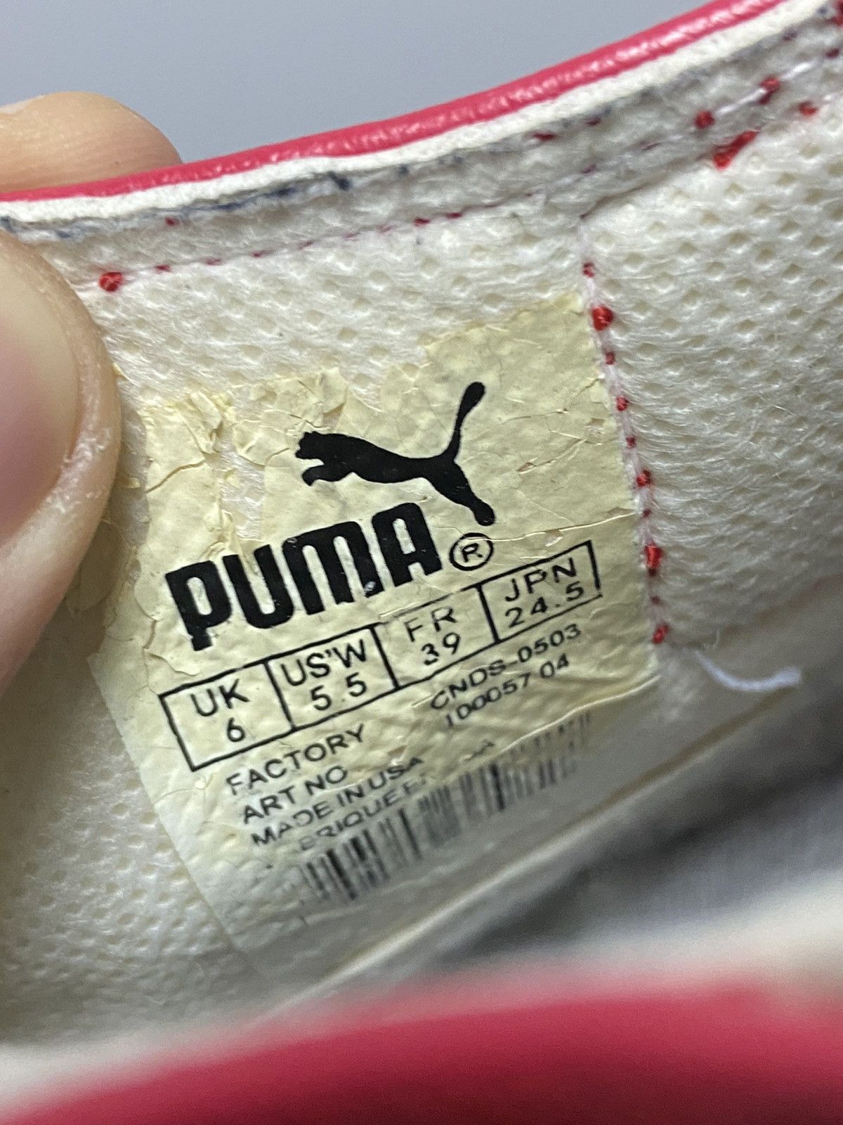 Puma × Vintage Puma Vintage Sneakers Low Top speed cat racing Size US 5.5 / IT 35.5 - 11 Thumbnail