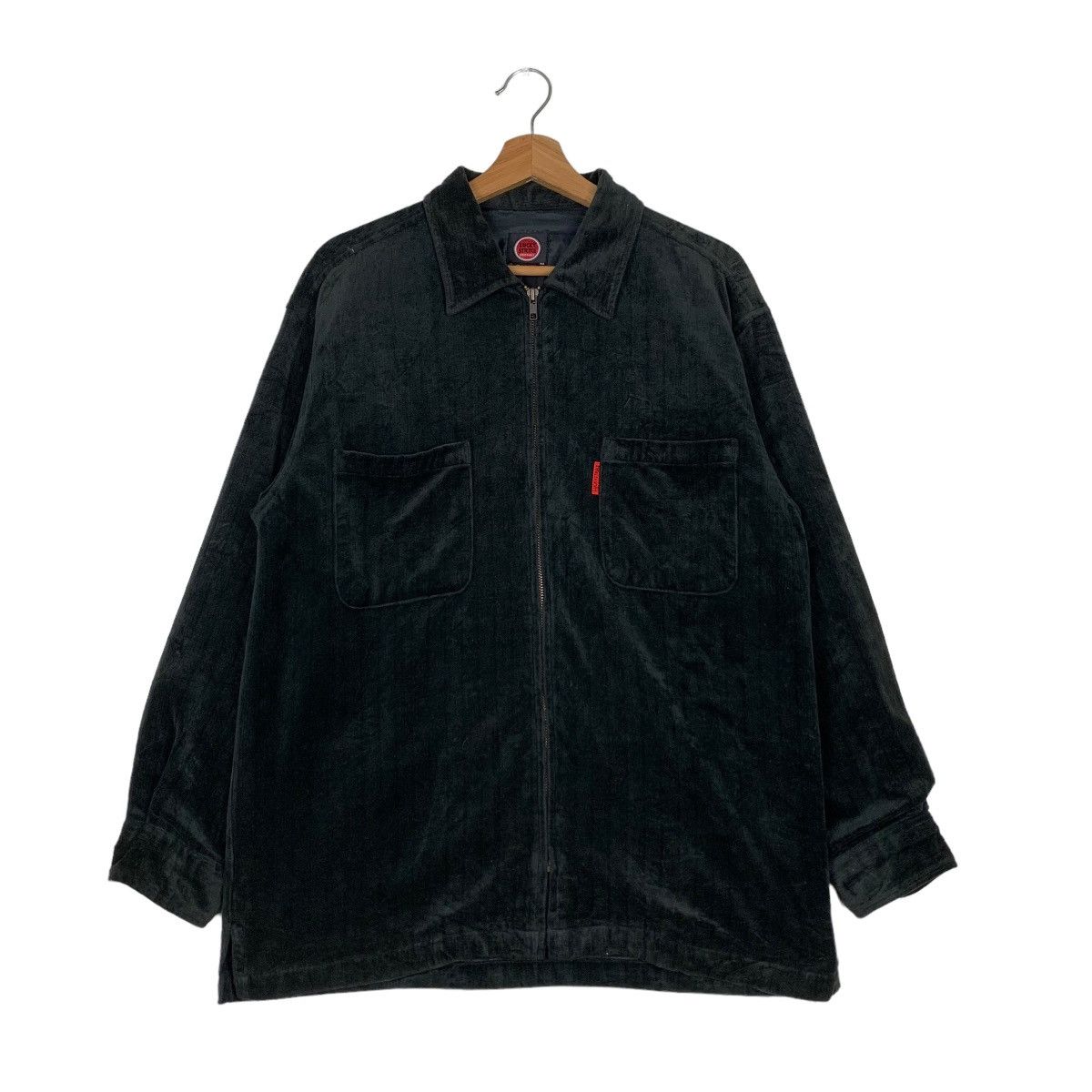 Japanese Brand LUCKY STRIKE Collared Velvet Jacket #0238-C11 Size US M / EU 48-50 / 2 - 1 Thumbnail