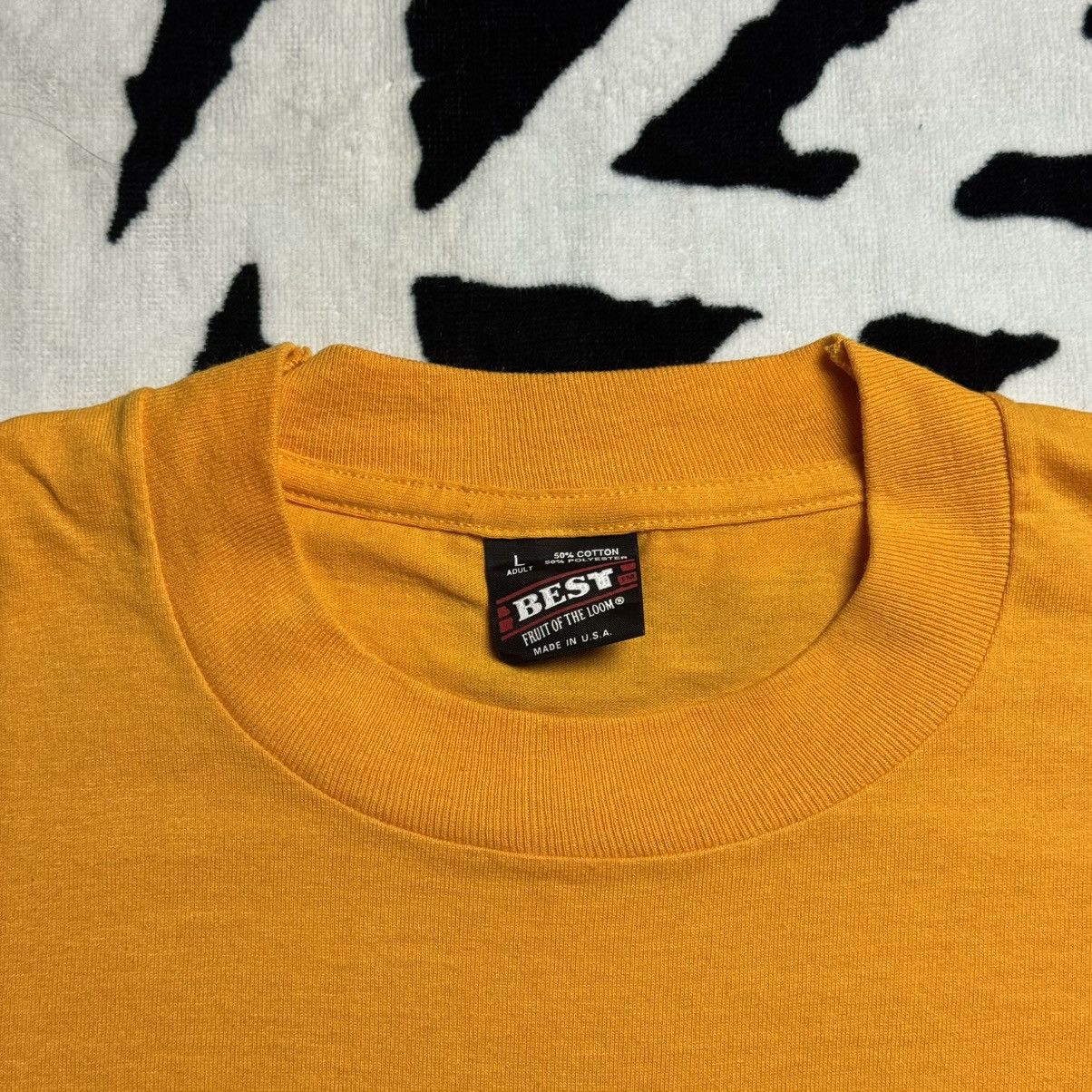 Fruit Of The Loom × Vintage 90's Jesus Tee Size US L / EU 52-54 / 3 - 3 Thumbnail