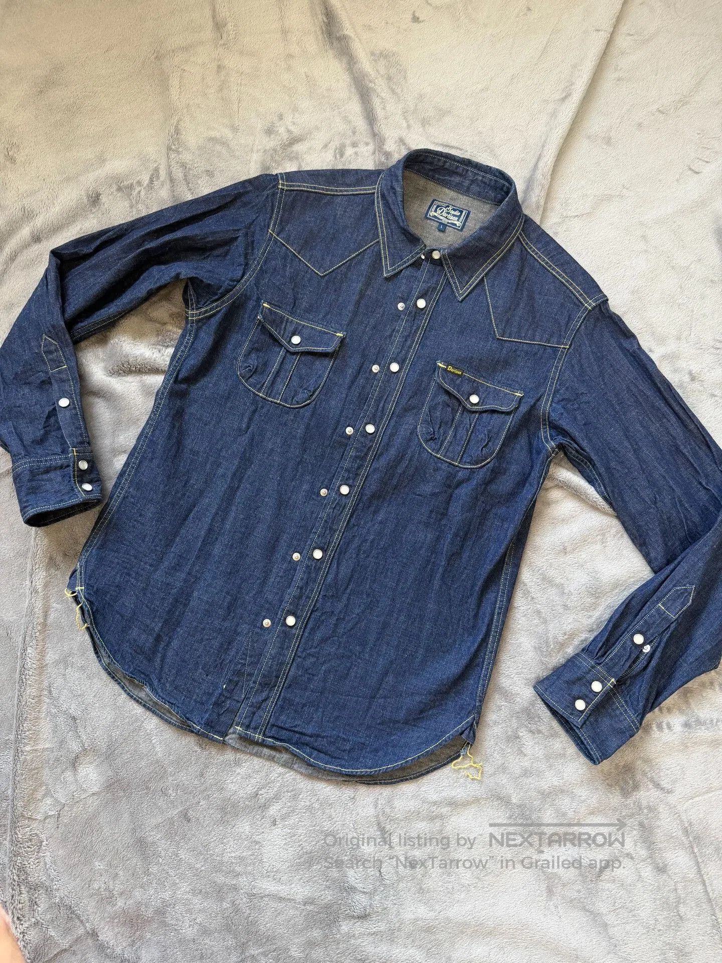 Studio D'Artisan Studio Dartisan Pig Denim Shirt. Size US L / EU 52-54 / 3 - 1 Thumbnail