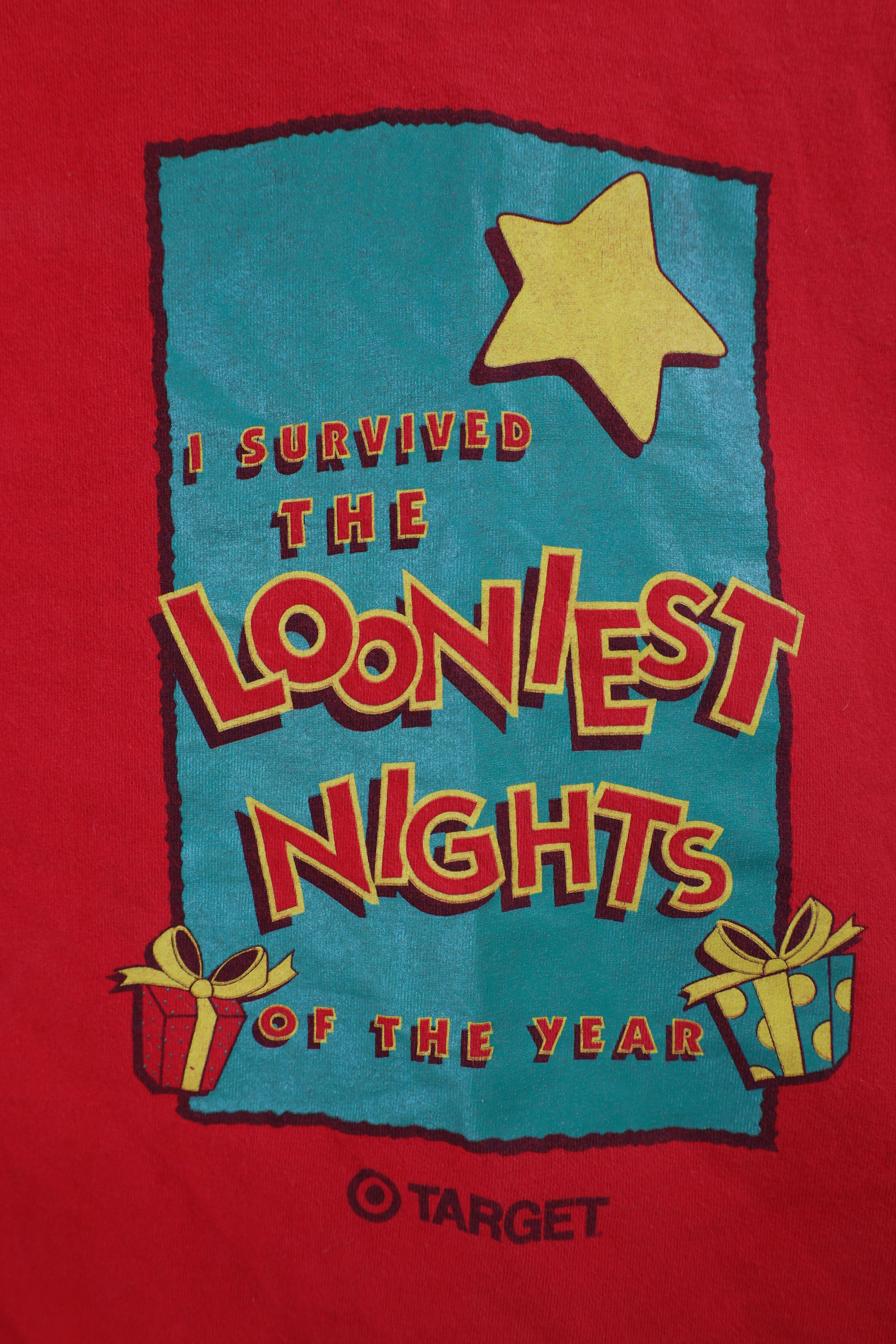 Vintage Vintage 90s Black Friday Looniest Nights of the Year T-Shirt Size US XL / EU 56 / 4 - 4 Thumbnail