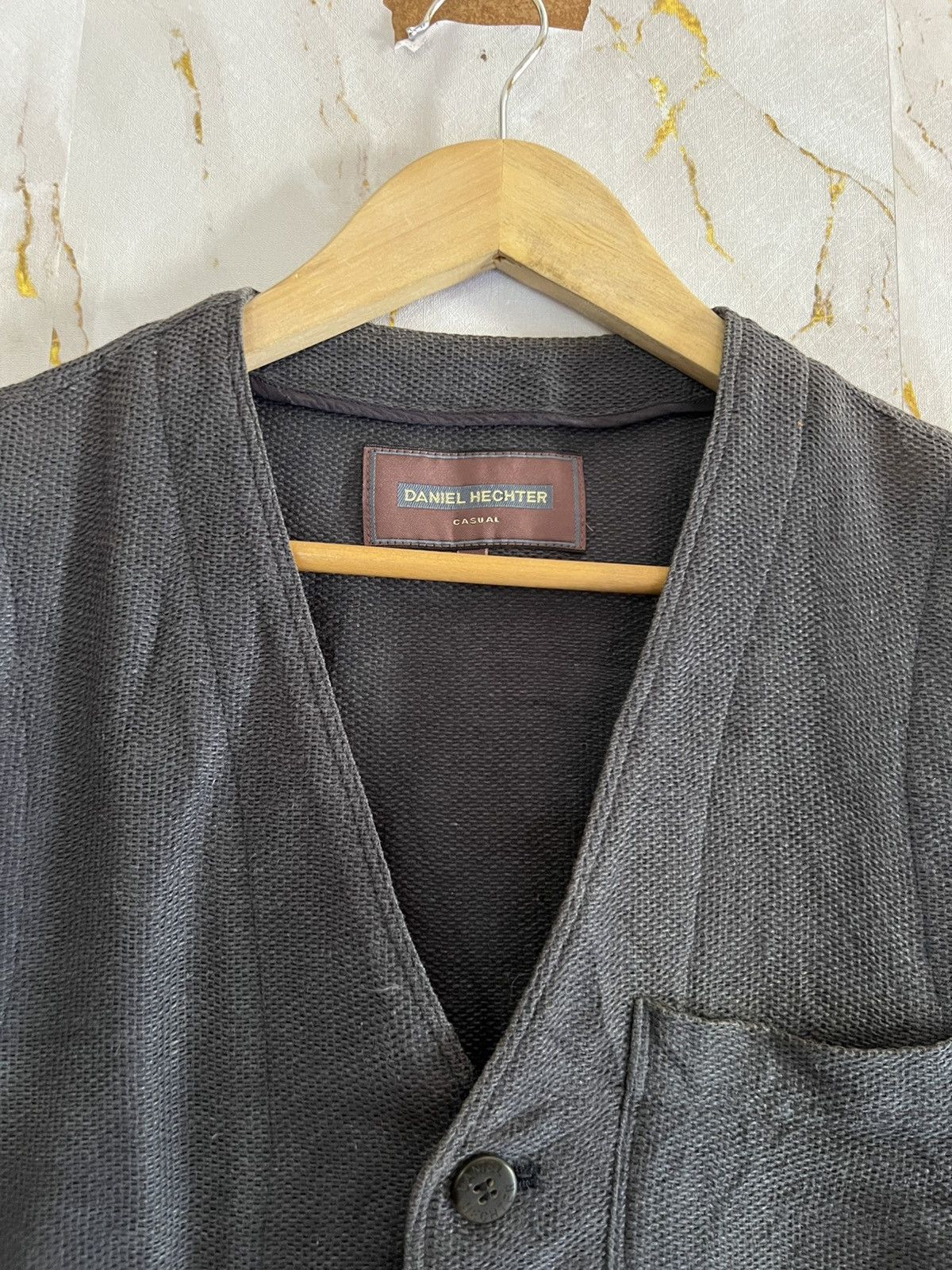 Daniel Hechter Vintage Daniel Hechter Vest French Designer Waistcoat Size US L / EU 52-54 / 3 - 10 Thumbnail