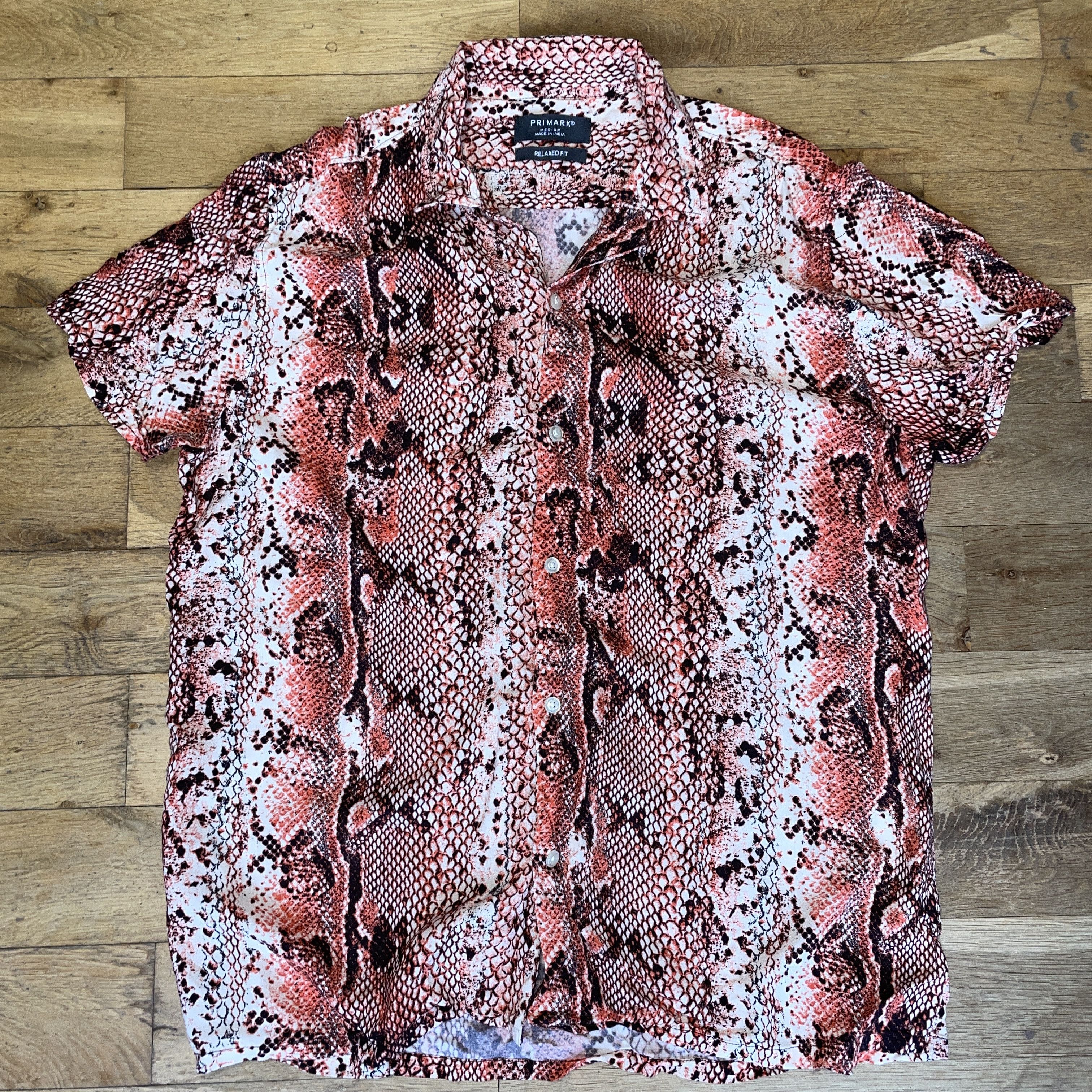 Primark Primark Men's Fashionable Summer Vacation Shirt Size M Size US M / EU 48-50 / 2 - 1 Thumbnail