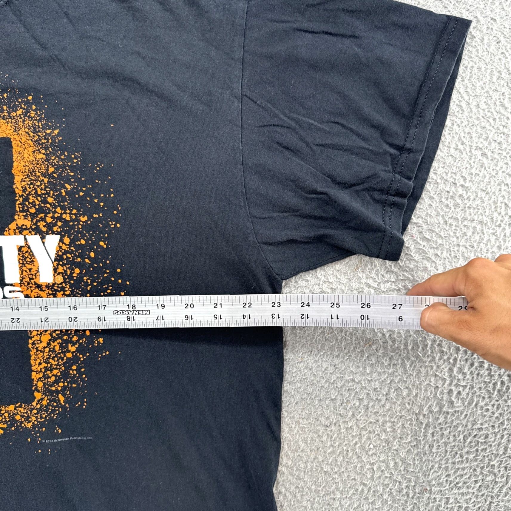 Fruit Of The Loom VINTAGE Call of Duty Black Ops II T-Shirt Mens XL Black Cotton Short Sleeve Crew Neck 2012 Activision Size US XL / EU 56 / 4 - 5 Thumbnail