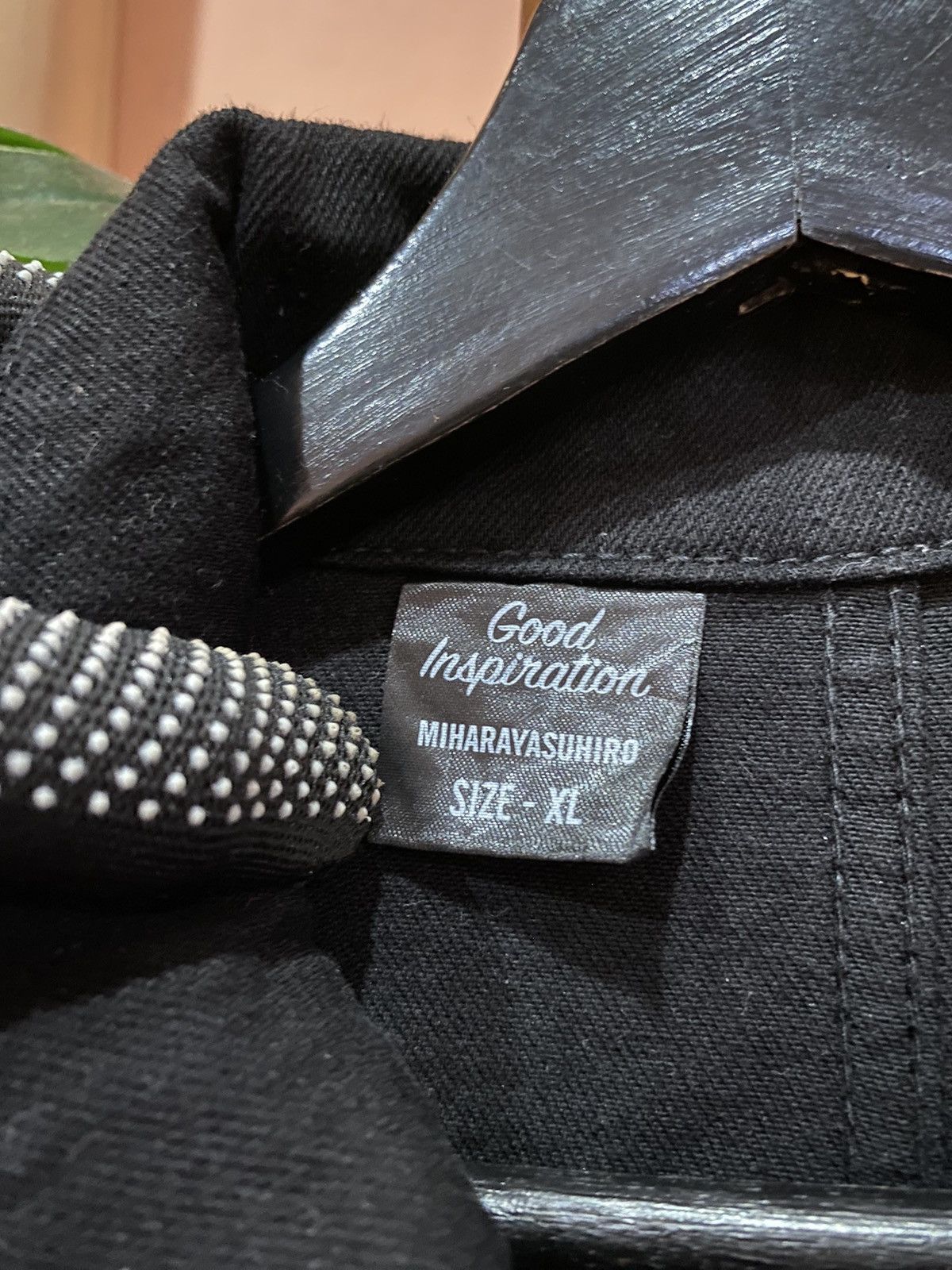 GU × Maison MIHARA YASUHIRO Good Inspiration x Mihara Yasuhiro Black Denim Jacket Size US XL / EU 56 / 4 - 7 Thumbnail