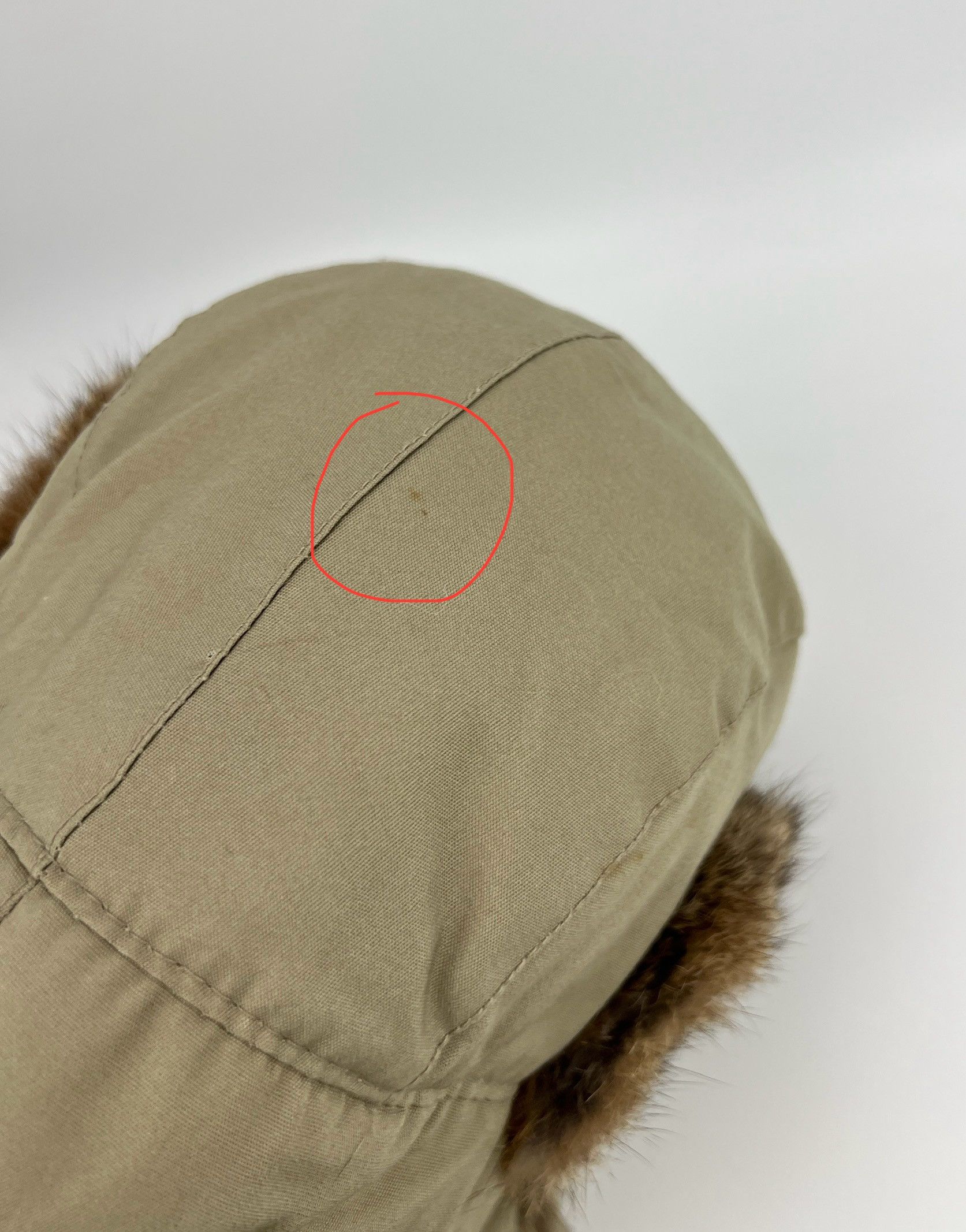 Vintage Vintage Real Fur Ushanka Floppy Fuzzy Hat Size ONE SIZE - 8 Thumbnail