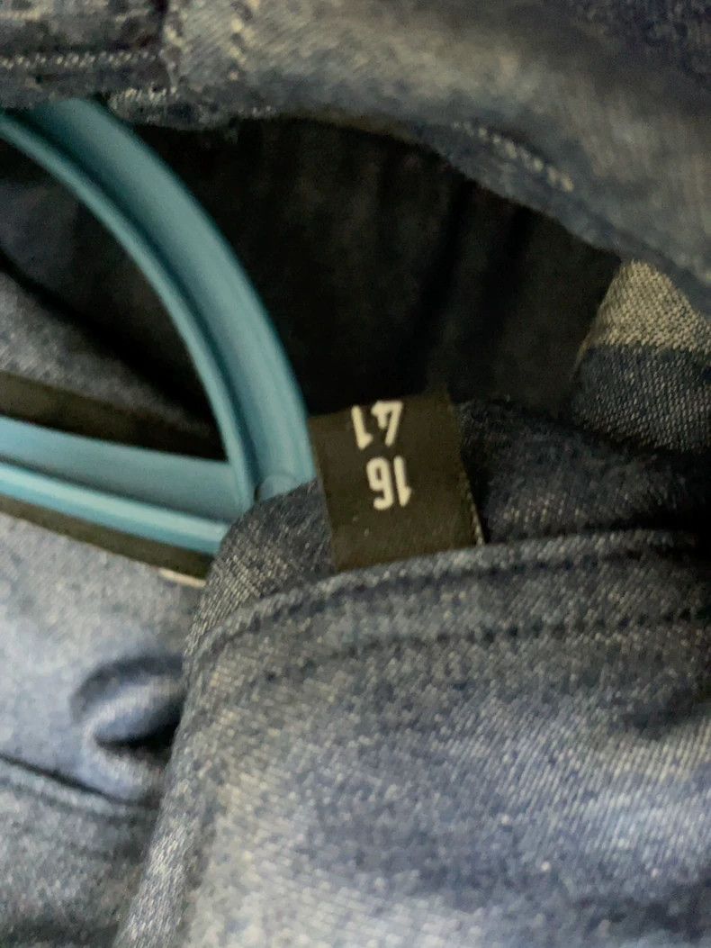Givenchy Givenchy Denim Shirt, Dual-color Denim Patchwork Size US L / EU 52-54 / 3 - 6 Thumbnail
