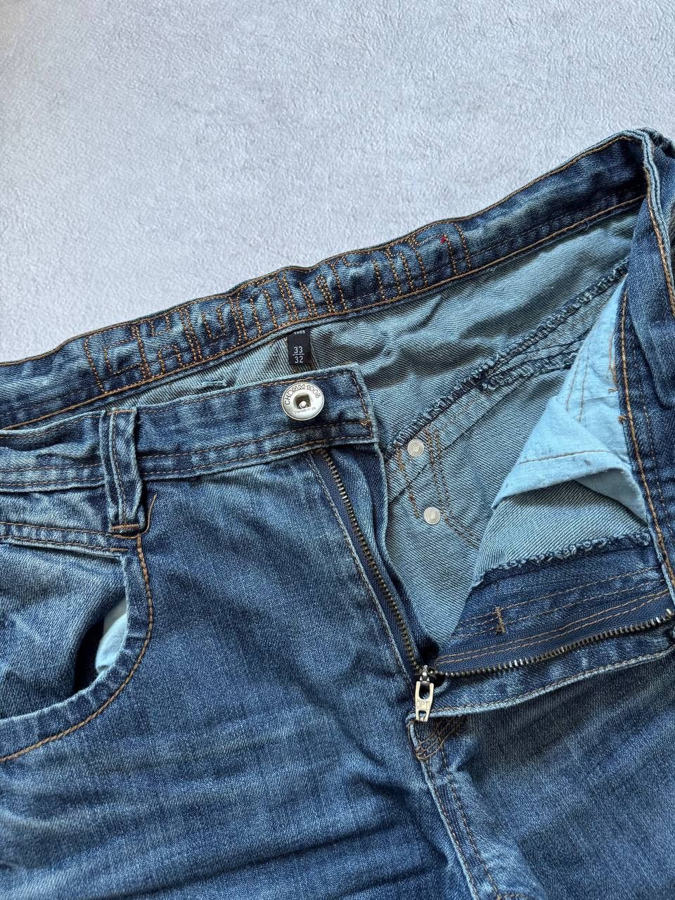 Japanese Brand Vintage Japanese Denim FLARE Faded BOOT CUT Distressed Jeans Size US 32 / EU 48 - 7 Thumbnail