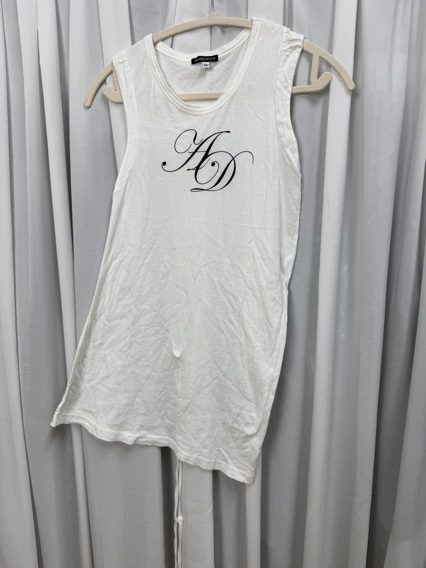Ann Demeulemeester Ann Demeulemeester Asymmetric Vest Dress Size XXS / US 00 / IT 34 - 1 Thumbnail