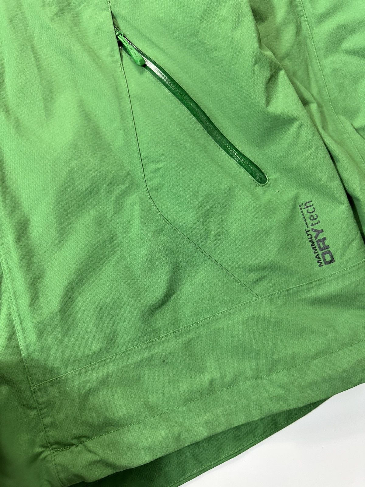 Mammut Mammut Dry Tech Jacket Hooded Men's L Green Size US L / EU 52-54 / 3 - 9 Thumbnail