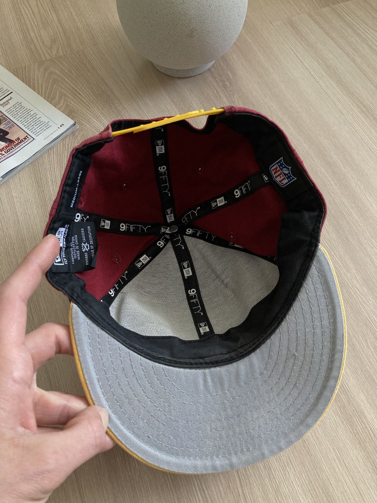 New Era Vintage New Era Washington Redskins Cap NFL Size ONE SIZE - 4 Thumbnail