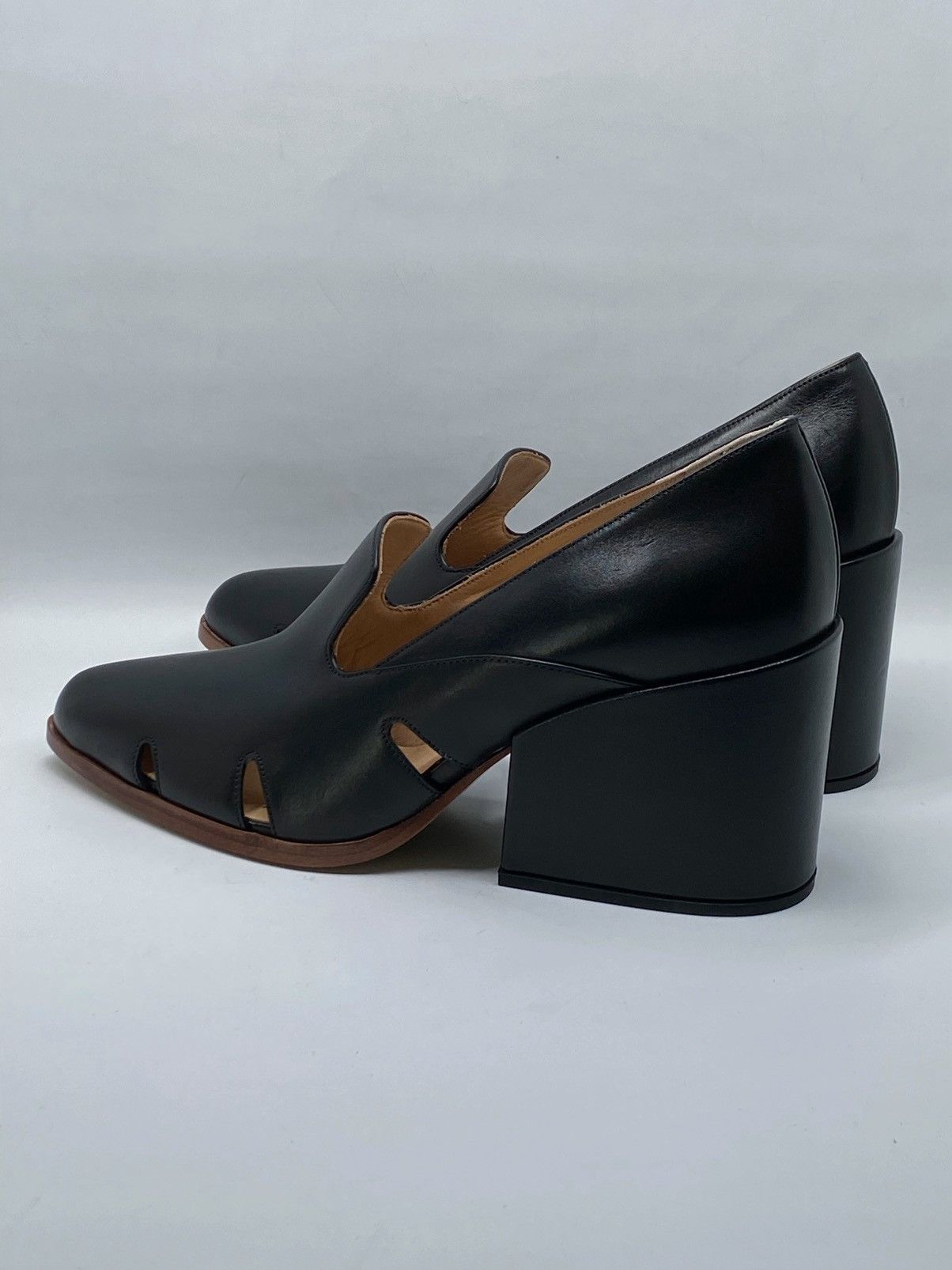 Gabriela Hearst Gabriela Hearst Eliza 80MM Leather Loafers size 39 Size US 9 / IT 39 - 7 Thumbnail