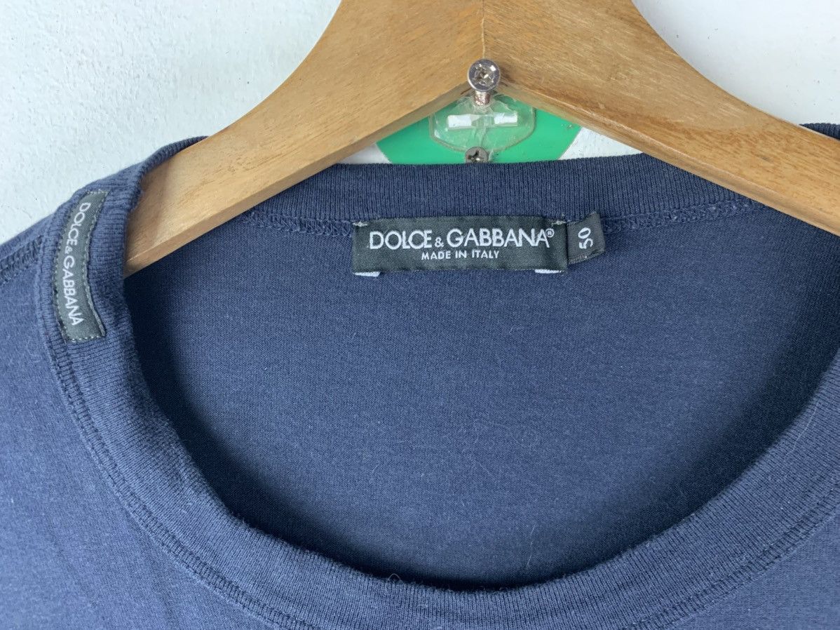 Dolce & Gabbana Dolce Gabbana D&G diabolik long sleeve T-shirt Blue Colour Size US M / EU 48-50 / 2 - 4 Thumbnail