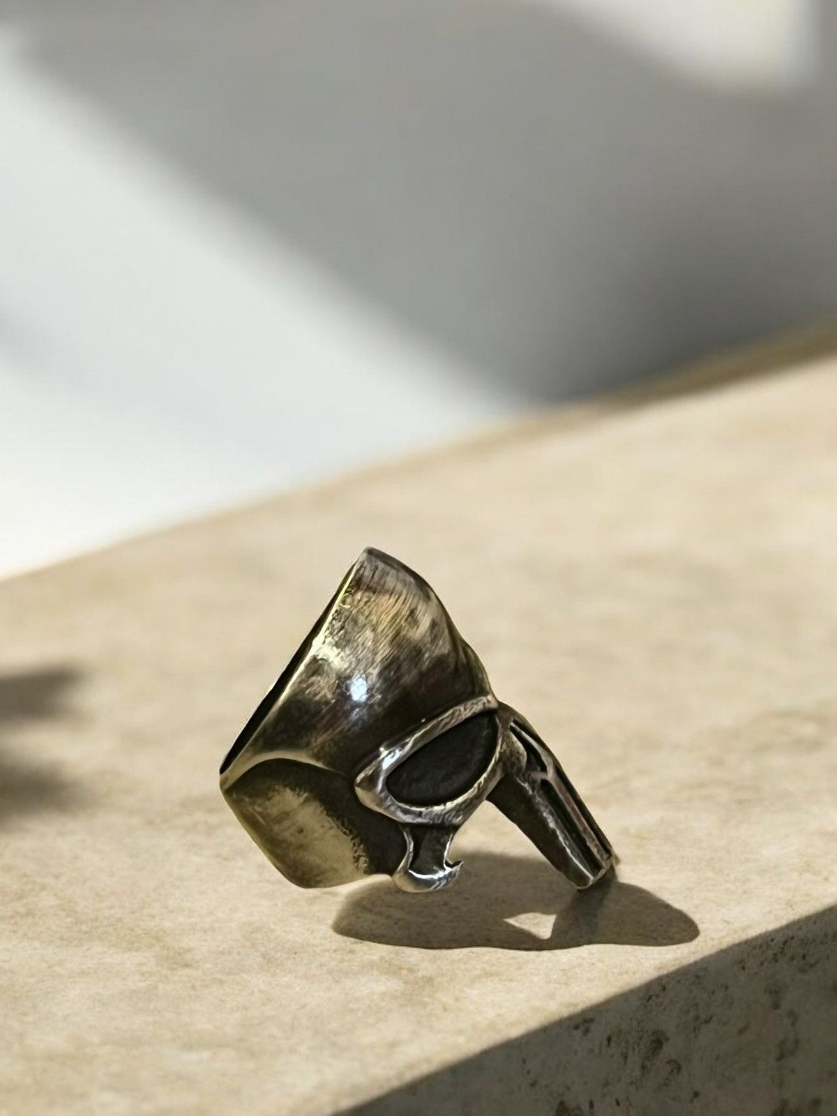 Other Edgy Stainless Steel Punisher Skull Ring- Bold Rock Style Size ONE SIZE - 2 Thumbnail