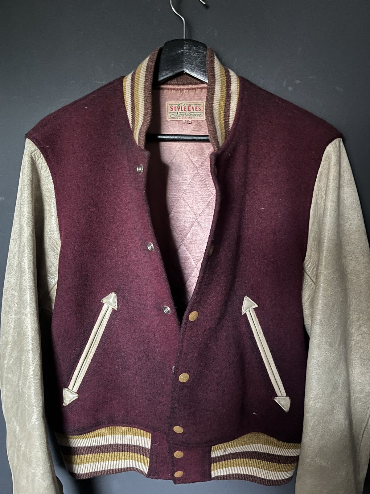 Toyo Enterprises Style Eyes Varsity Jacket Size Small Size US S / EU 44-46 / 1 - 9 Thumbnail