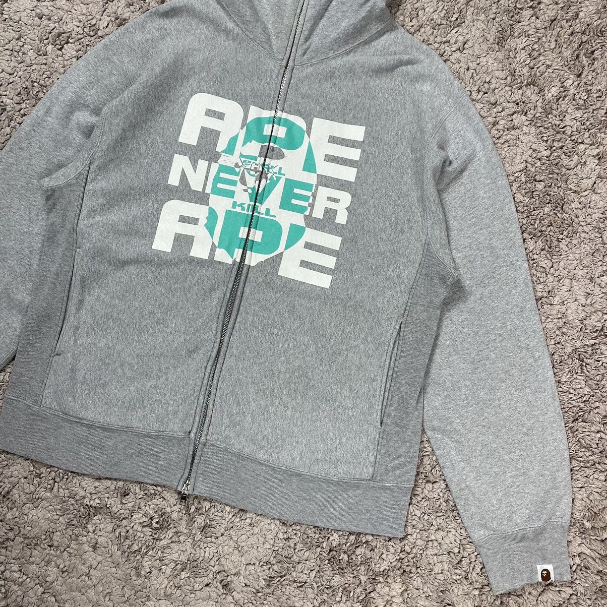 Bape × Kaws Vintage Bape X Kaws Full Zipper Hoodie Size US M / EU 48-50 / 2 - 4 Thumbnail